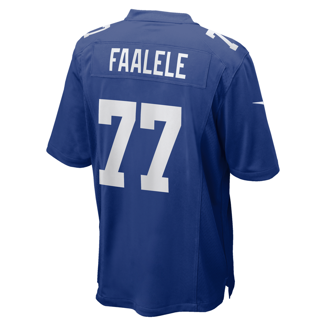 New York Giants Daniel Faalele Nike Team Game Jersey - Royal