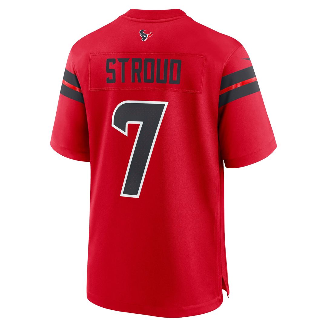 Houston Texans C.J. Stroud Nike Alternate Game Jersey - Red