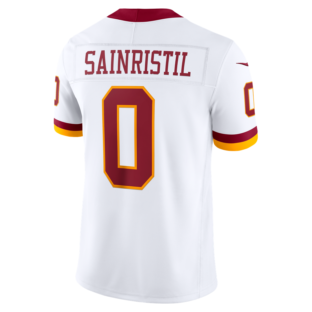 Washington Commanders Mike Sainristil Nike Vapor F.U.S.E. Stitched Limited Jersey - White