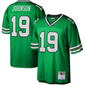 New York Jets Keyshawn Johnson Mitchell & Ness Legacy Replica Jersey - Kelly Green