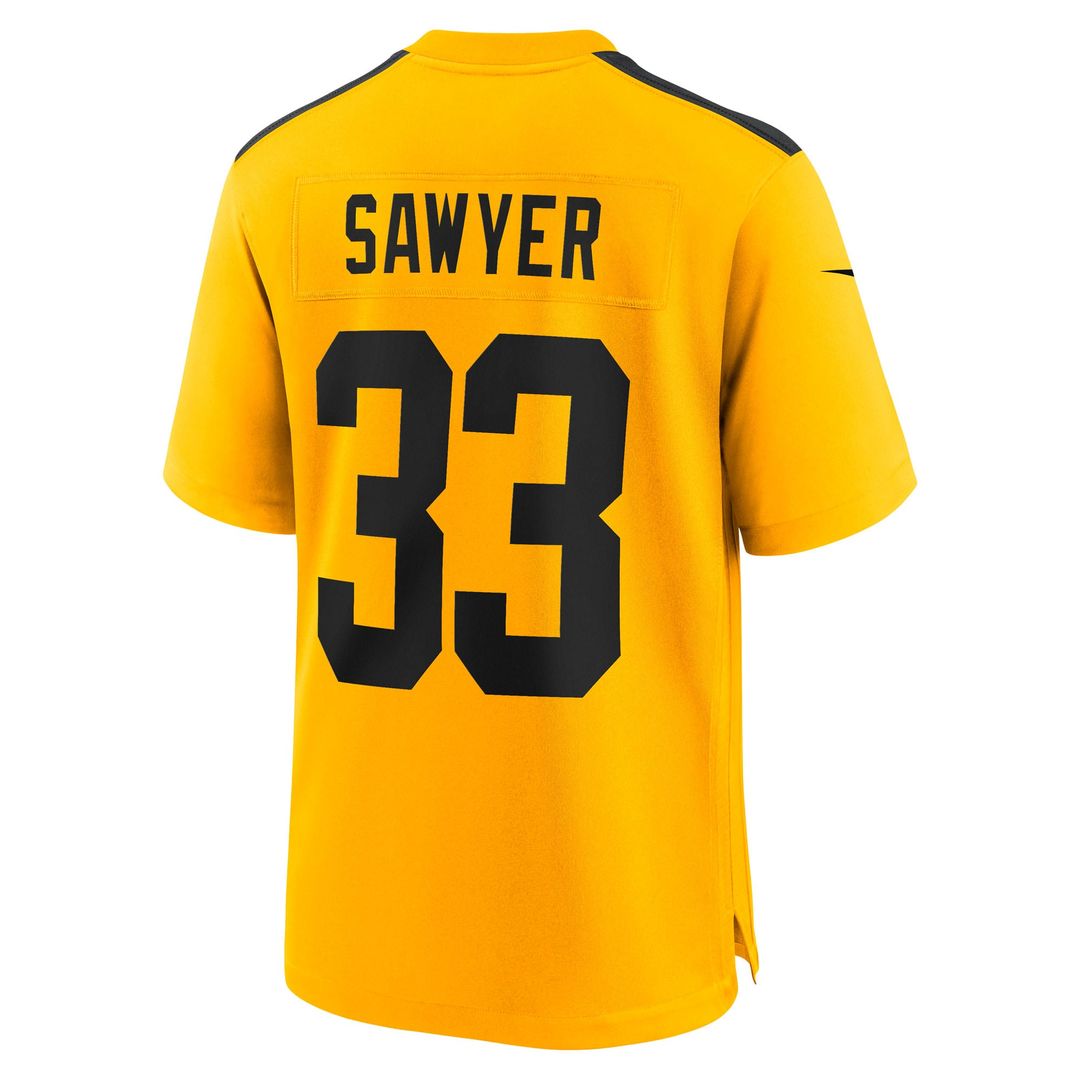 Pittsburgh Steelers Jack Sawyer Nike Alternate Game Jersey - Gold