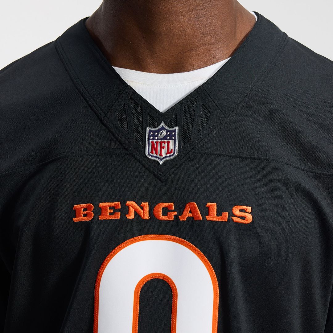 Cincinnati Bengals Joe Burrow Nike Team Vapor F.U.S.E. Stitched Limited Jersey - Black
