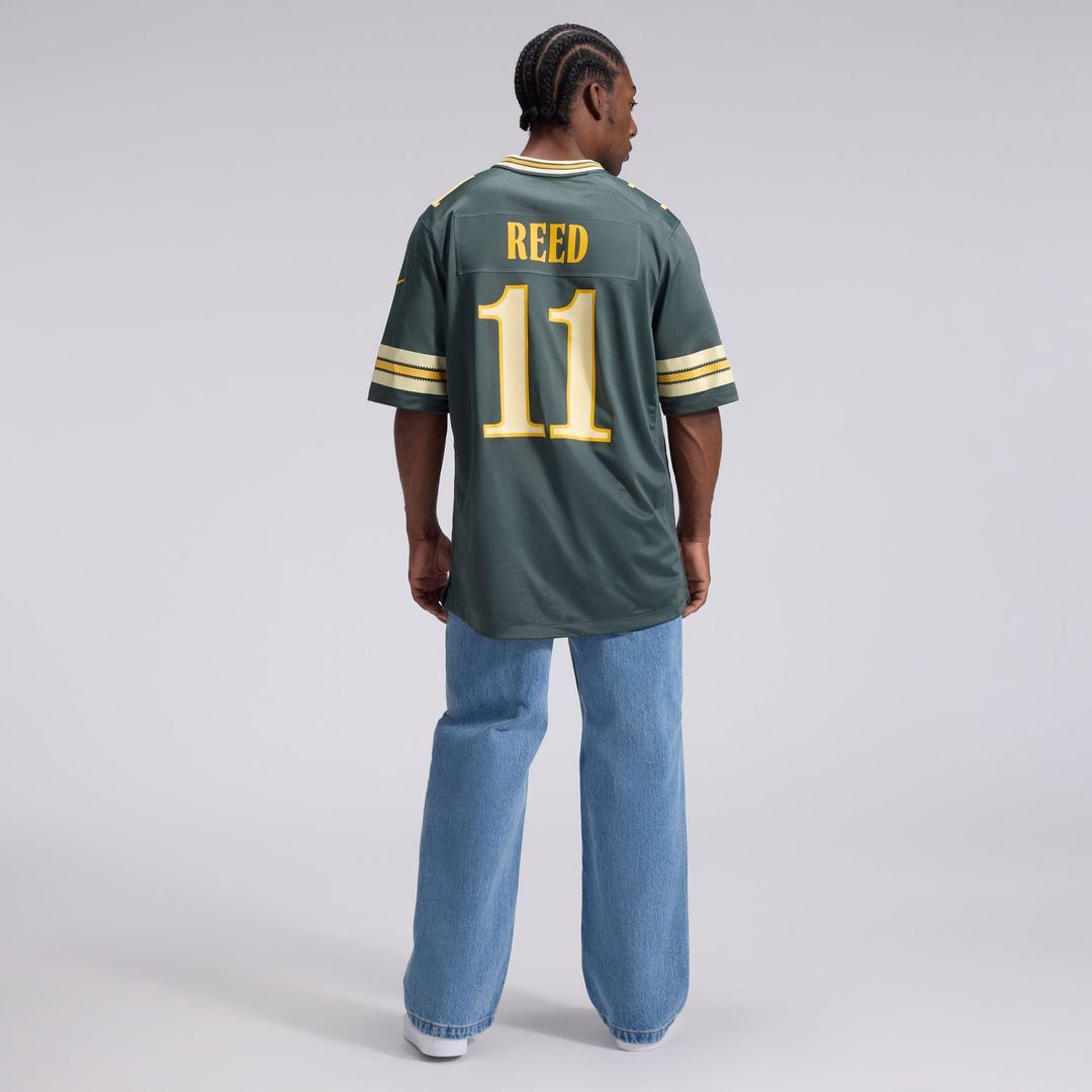 Green Bay Packers Jayden Reed Nike 2026 Rivalries Collection Game Jersey - Green