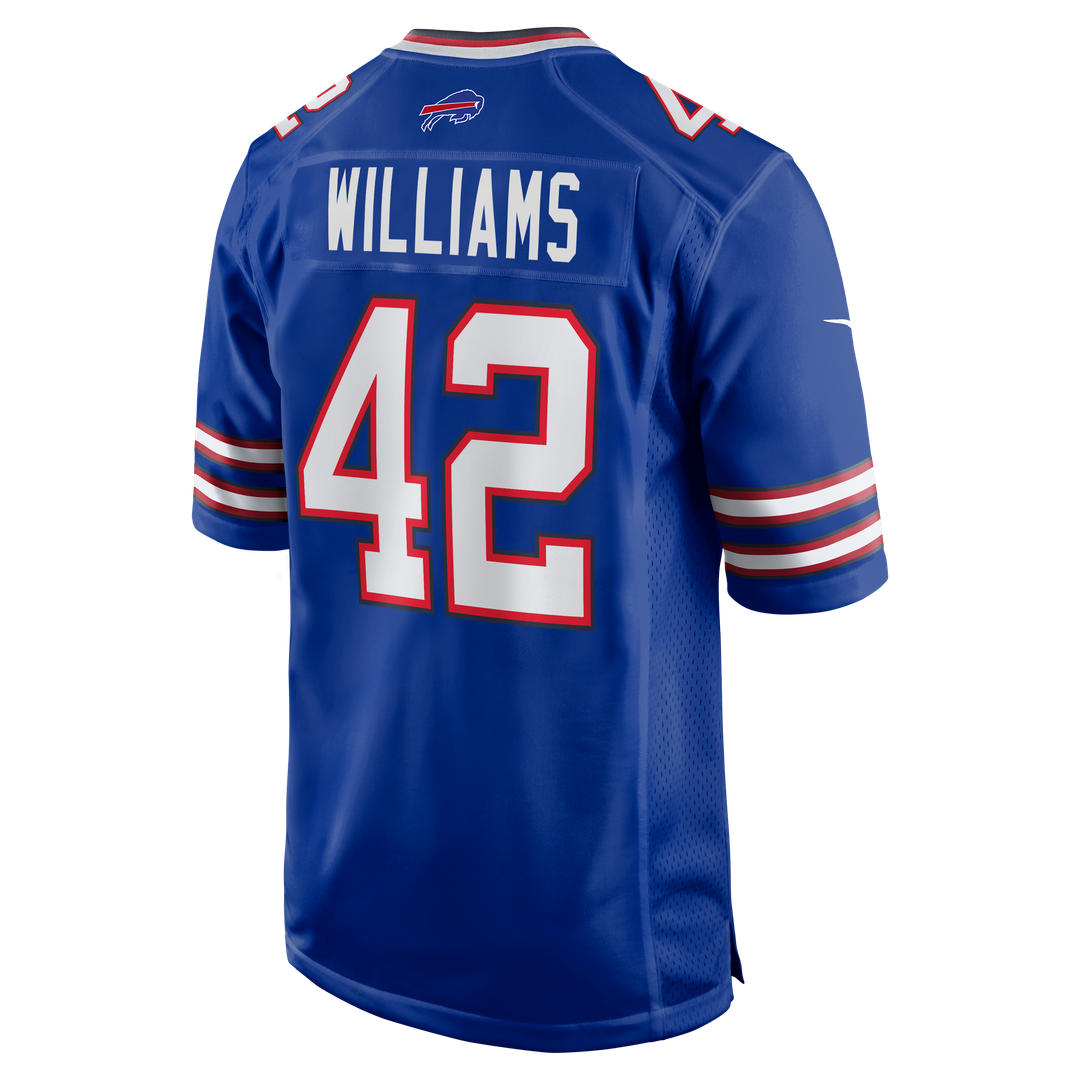 Buffalo Bills Dorian Williams Nike Home Game Jersey - Royal
