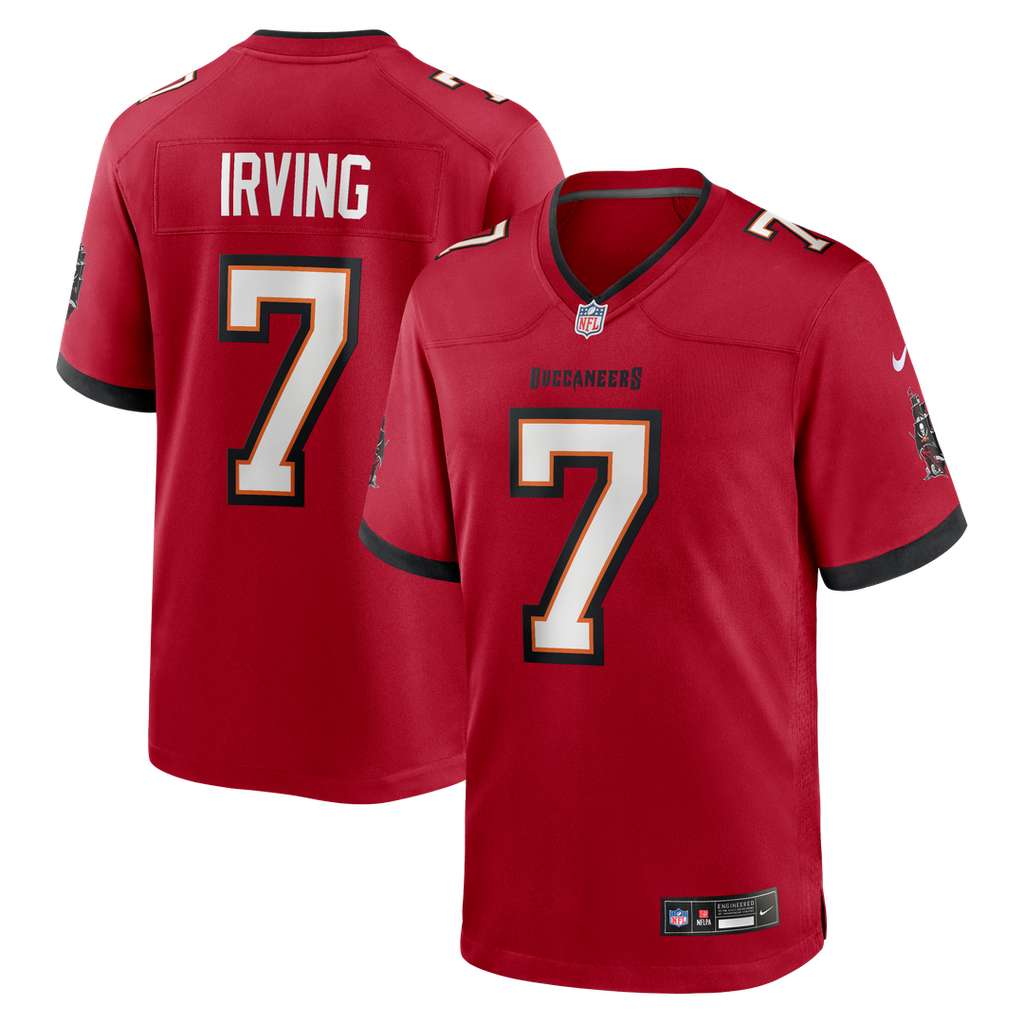 Tampa Bay Buccaneers Bucky Irving Nike Game Jersey - Red