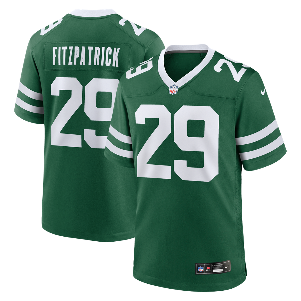 New York Jets Minkah Fitzpatrick Nike Game Jersey - Legacy Green