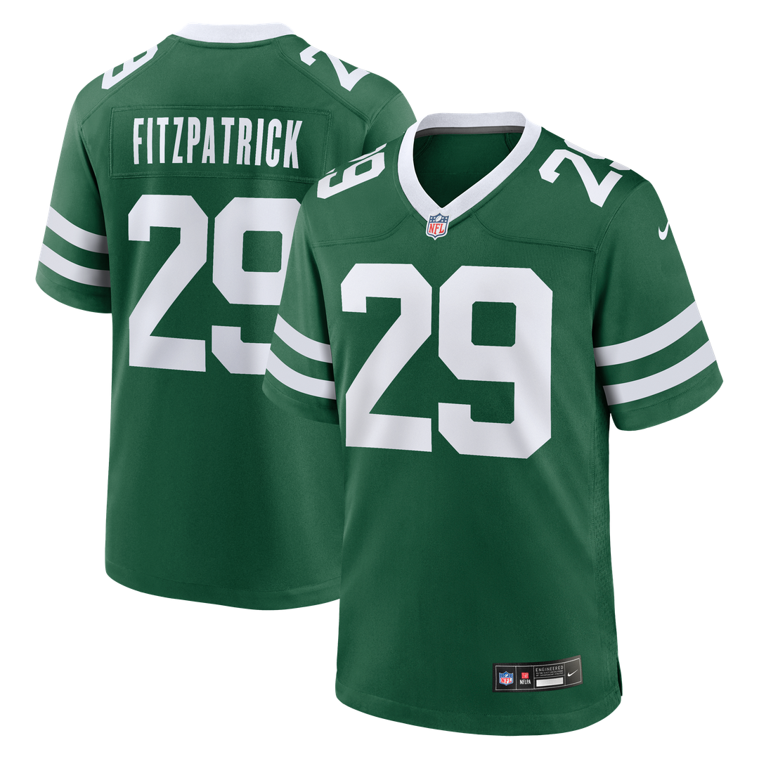 New York Jets Minkah Fitzpatrick Nike Game Jersey - Legacy Green