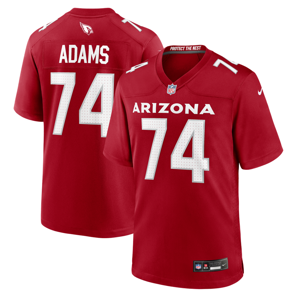Arizona Cardinals Isaiah Adams Nike Team Game Jersey - Cardinal