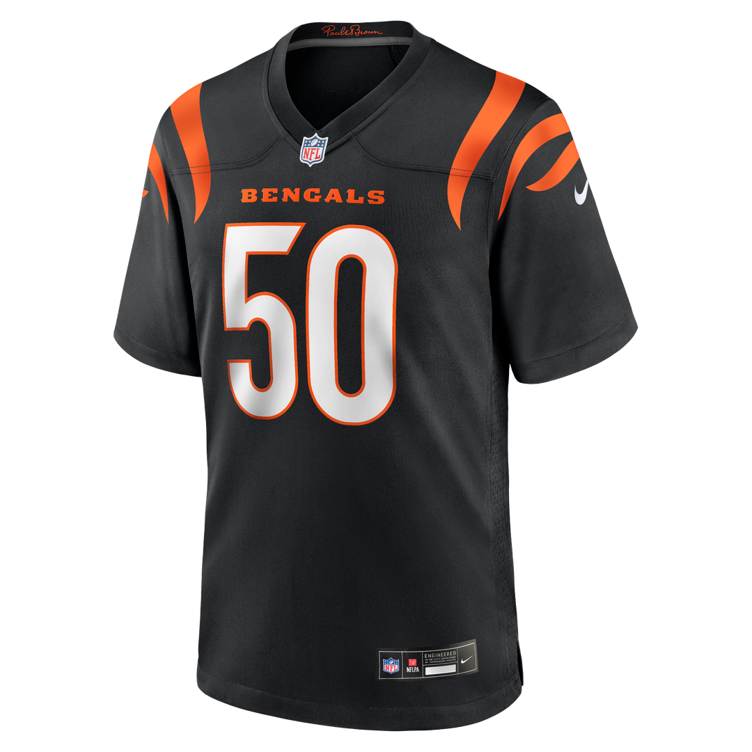 Cincinnati Bengals Shaka Heyward Nike Team Game Jersey - Black