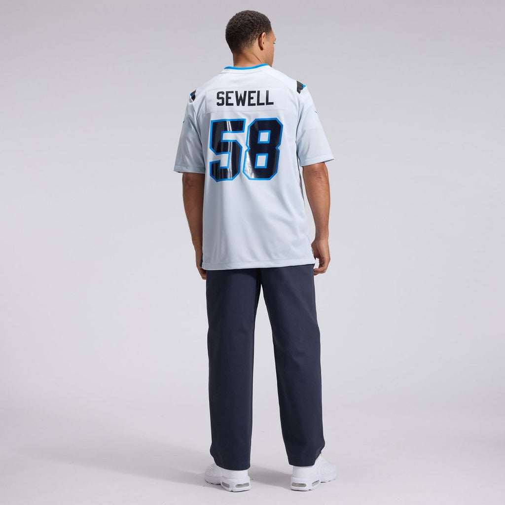 Detroit Lions Penei Sewell Nike 2026 Rivalries Collection Game Jersey - Silver