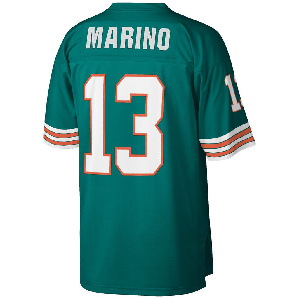 Miami Dolphins Dan Marino Mitchell & Ness Big & Tall 1984 Retired Player Replica Jersey - Aqua
