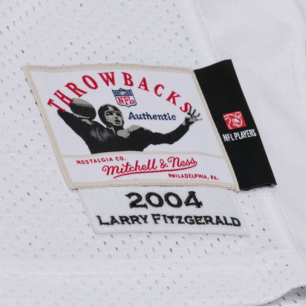 Arizona Cardinals Larry Fitzgerald Mitchell & Ness 2004 Authentic Throwback Jersey - White