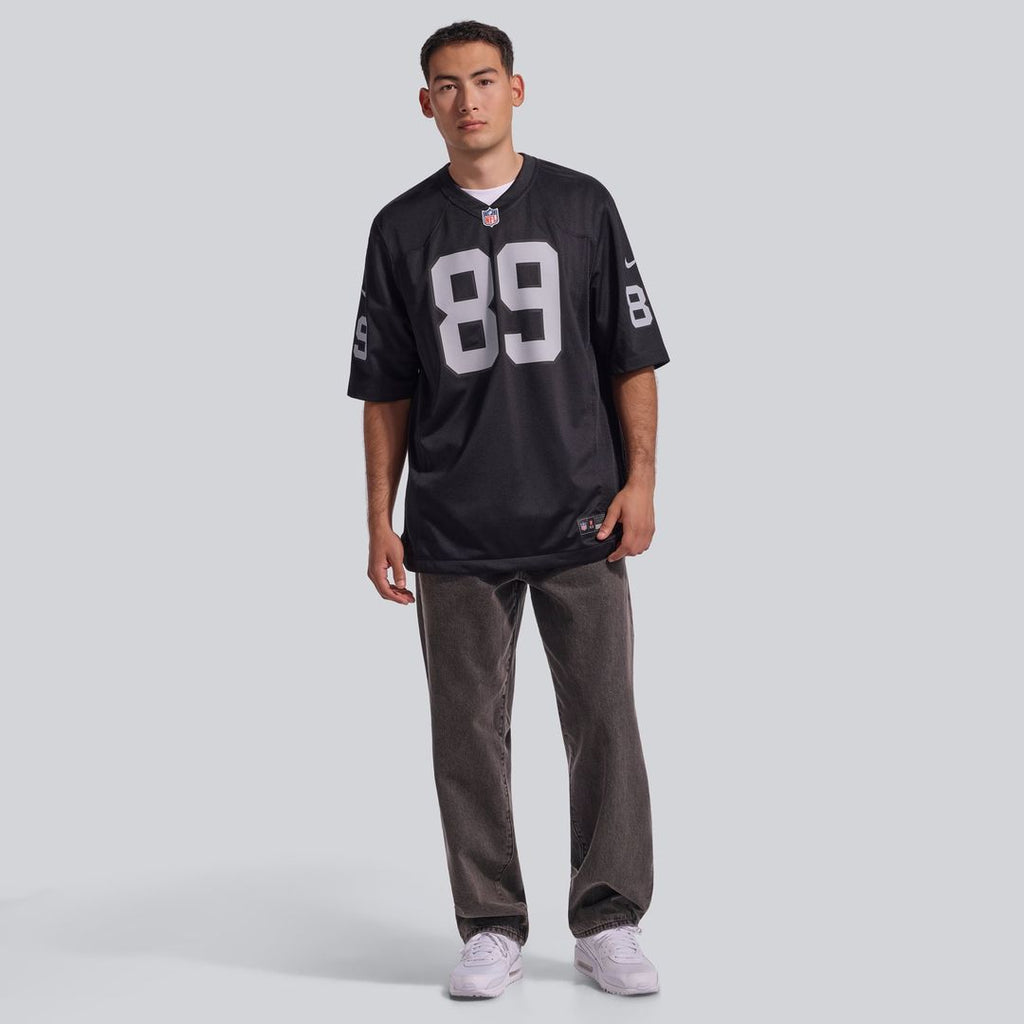 Las Vegas Raiders Brock Bowers Nike Player Game Jersey - Black