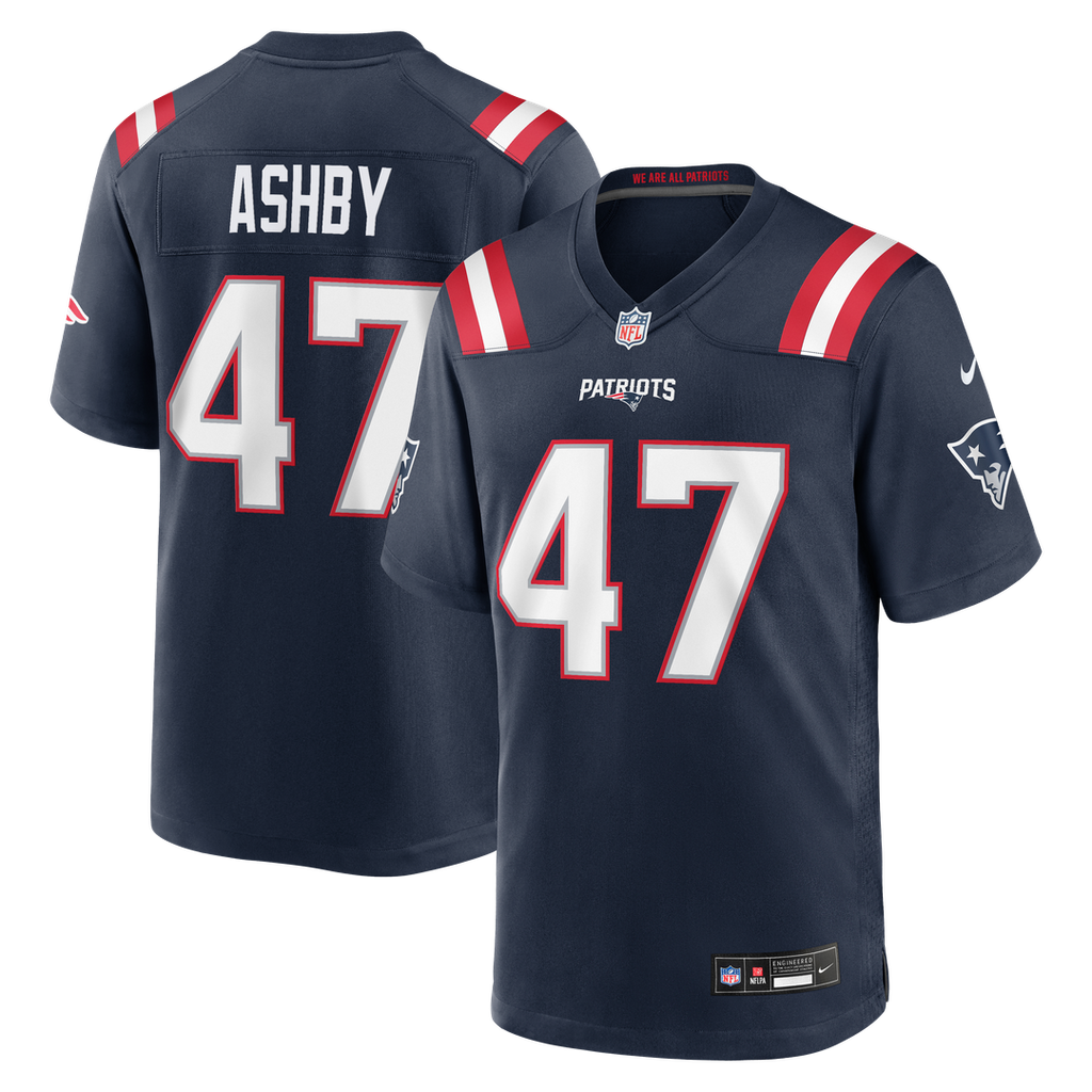 New England Patriots Julian Ashby Nike Team Game Jersey - Navy