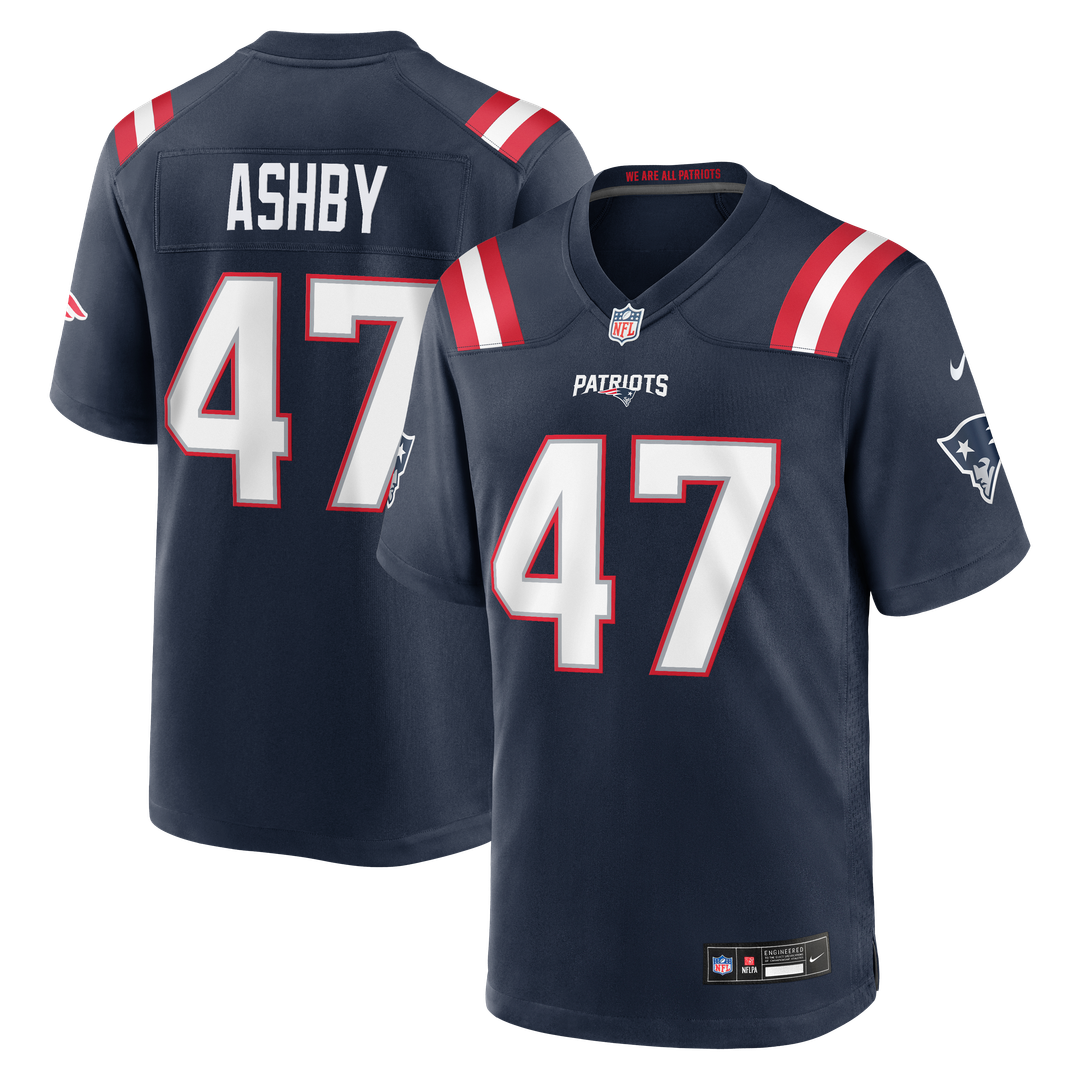 New England Patriots Julian Ashby Nike Team Game Jersey - Navy