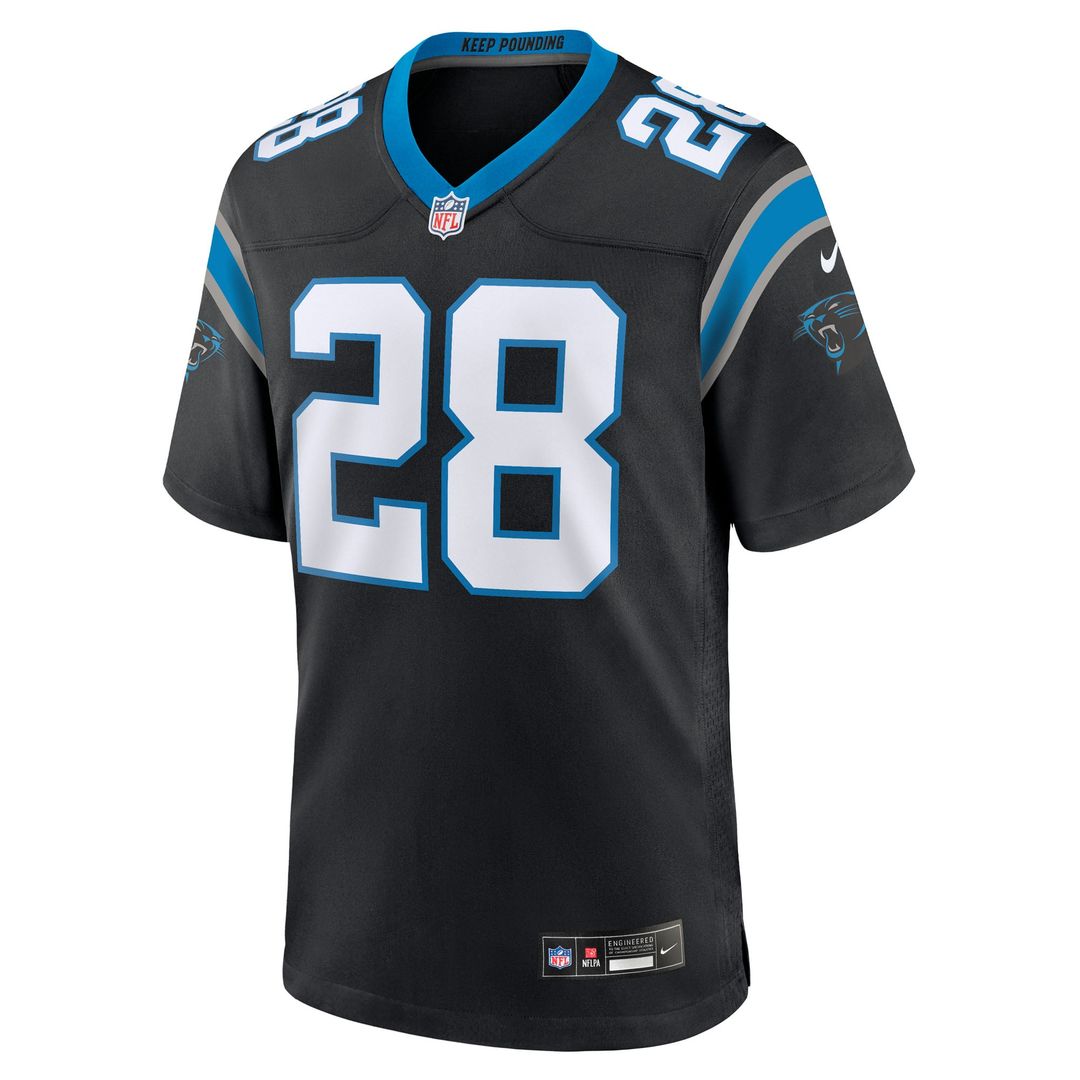 Carolina Panthers Damarri Mathis Nike Team Game Jersey - Black