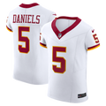 Washington Commanders Jayden Daniels Nike Alternate 2 Super Bowl Era Vapor F.U.S.E. Elite Jersey - White