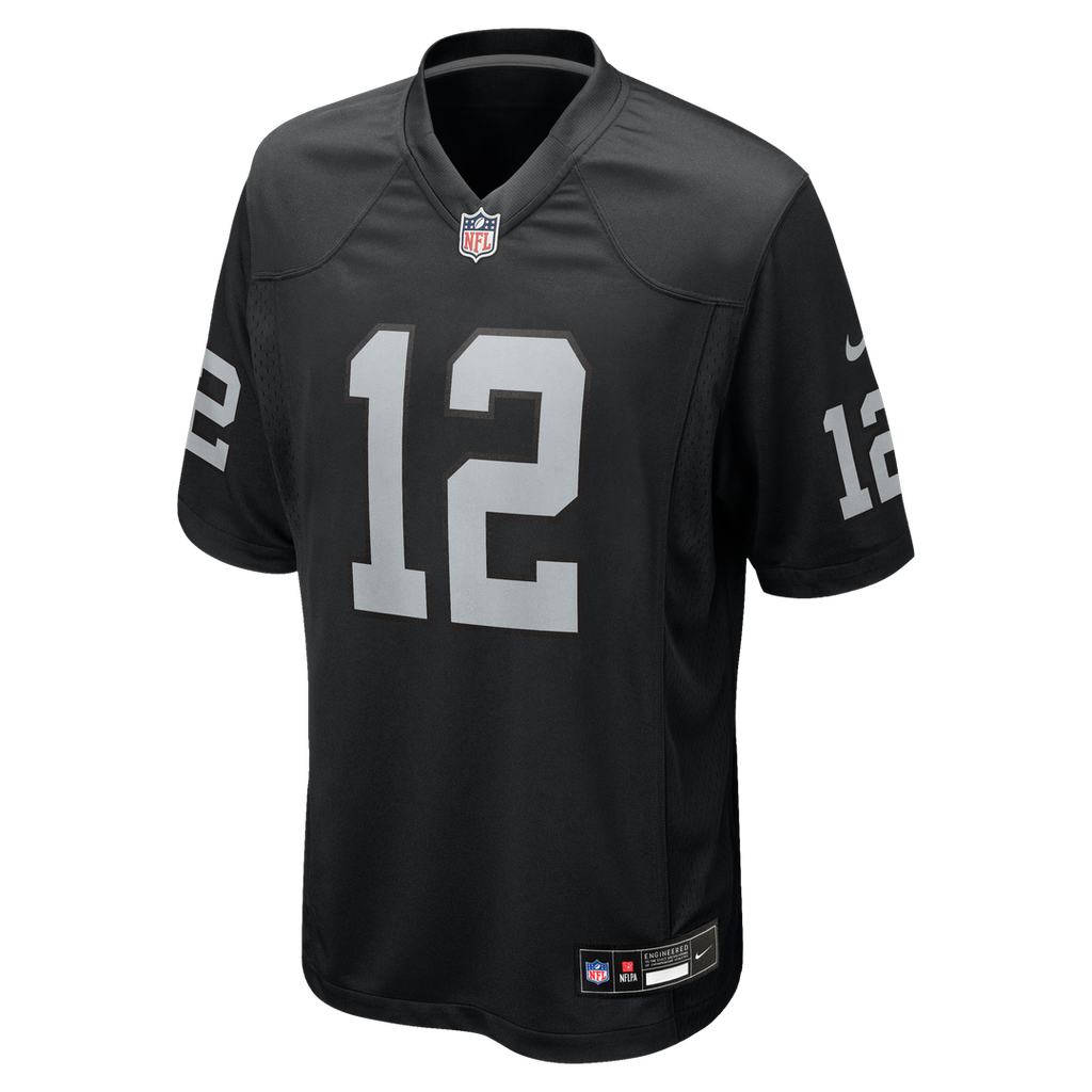 Las Vegas Raiders Aidan O'Connell Nike Team Game Jersey - Black