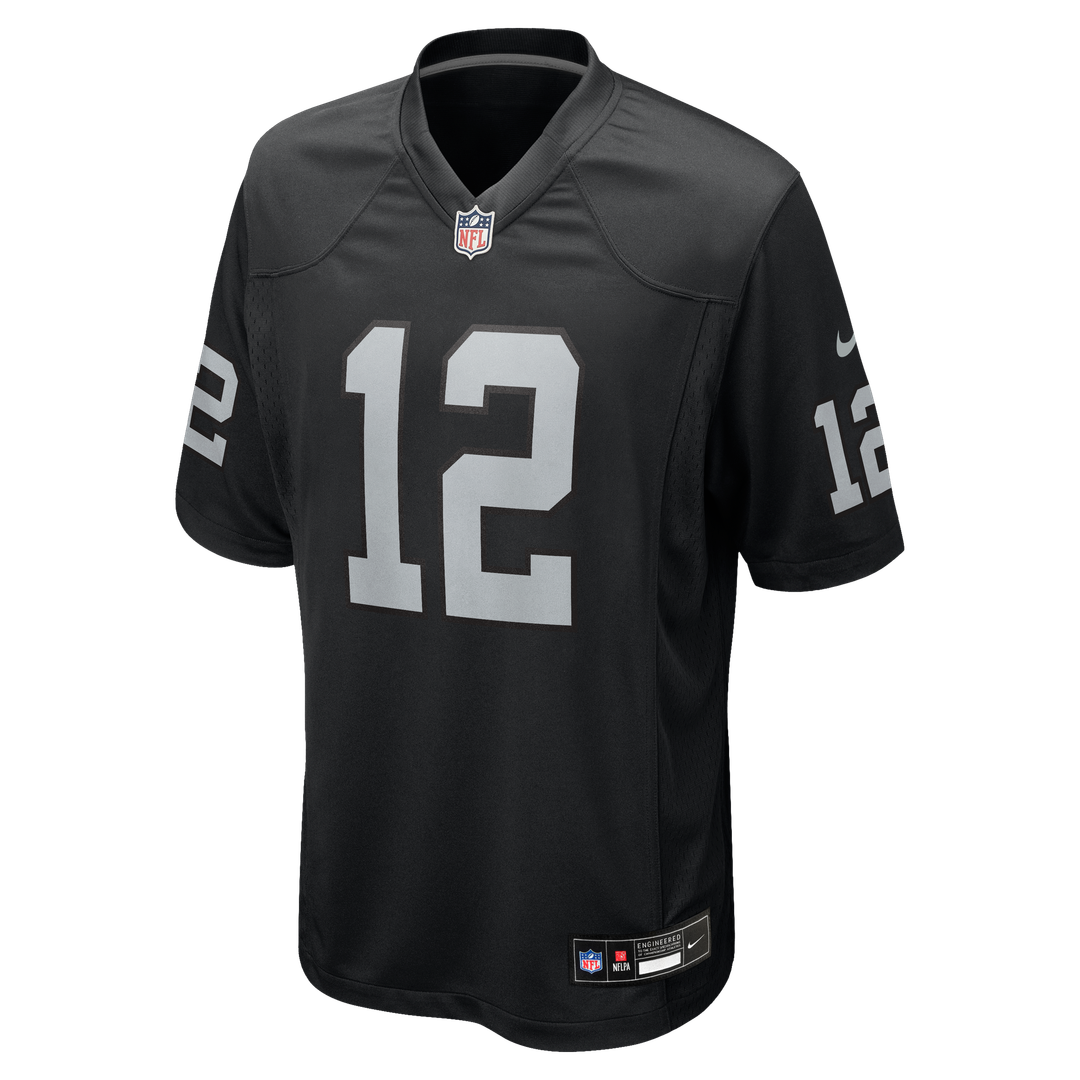 Las Vegas Raiders Aidan O'Connell Nike Team Game Jersey - Black