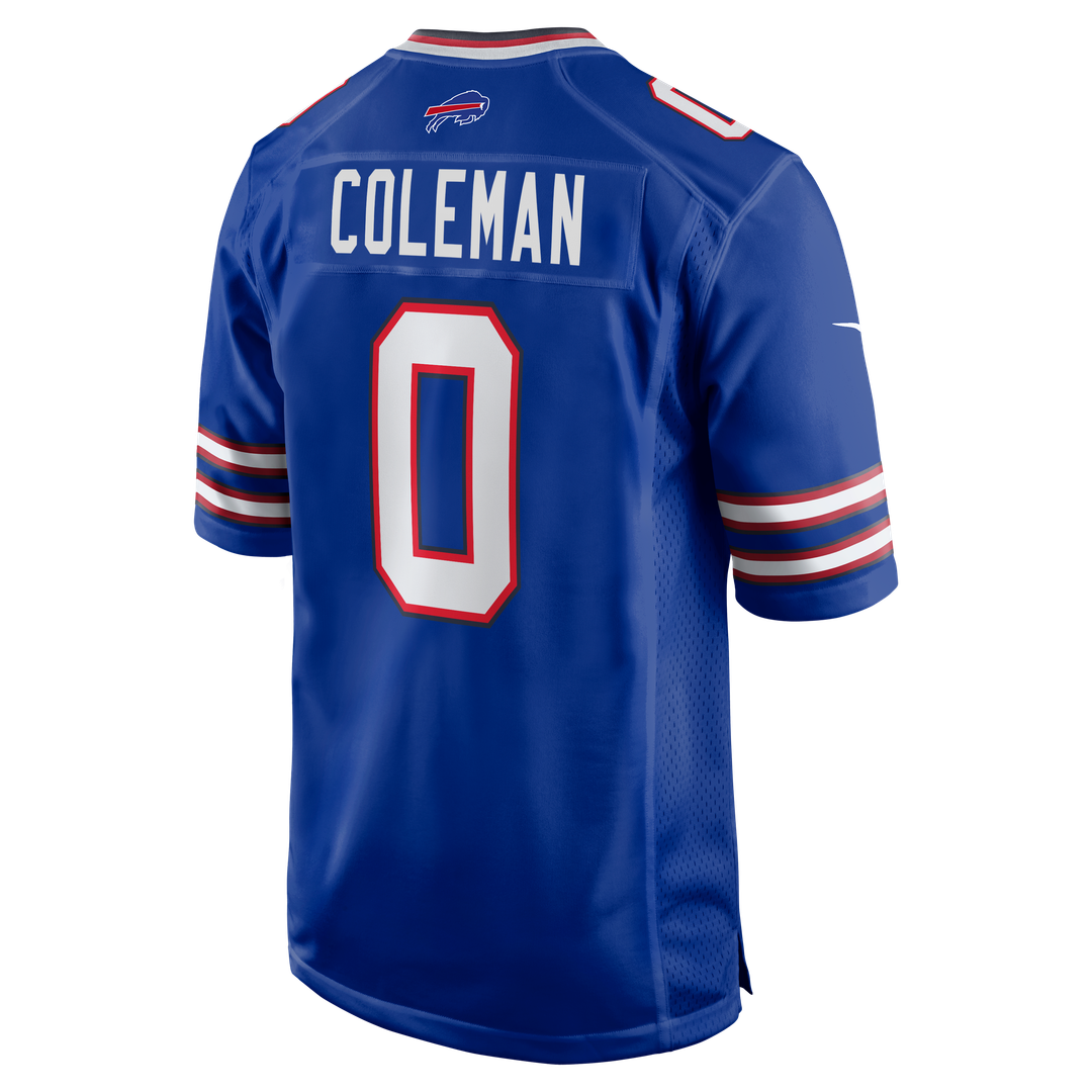 Buffalo Bills Keon Coleman Nike Nickel City Game Jersey - Gray