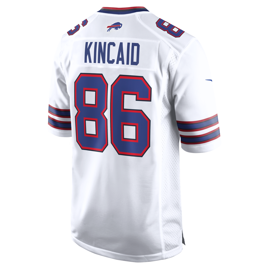Buffalo Bills Dalton Kincaid Nike Game Jersey - White