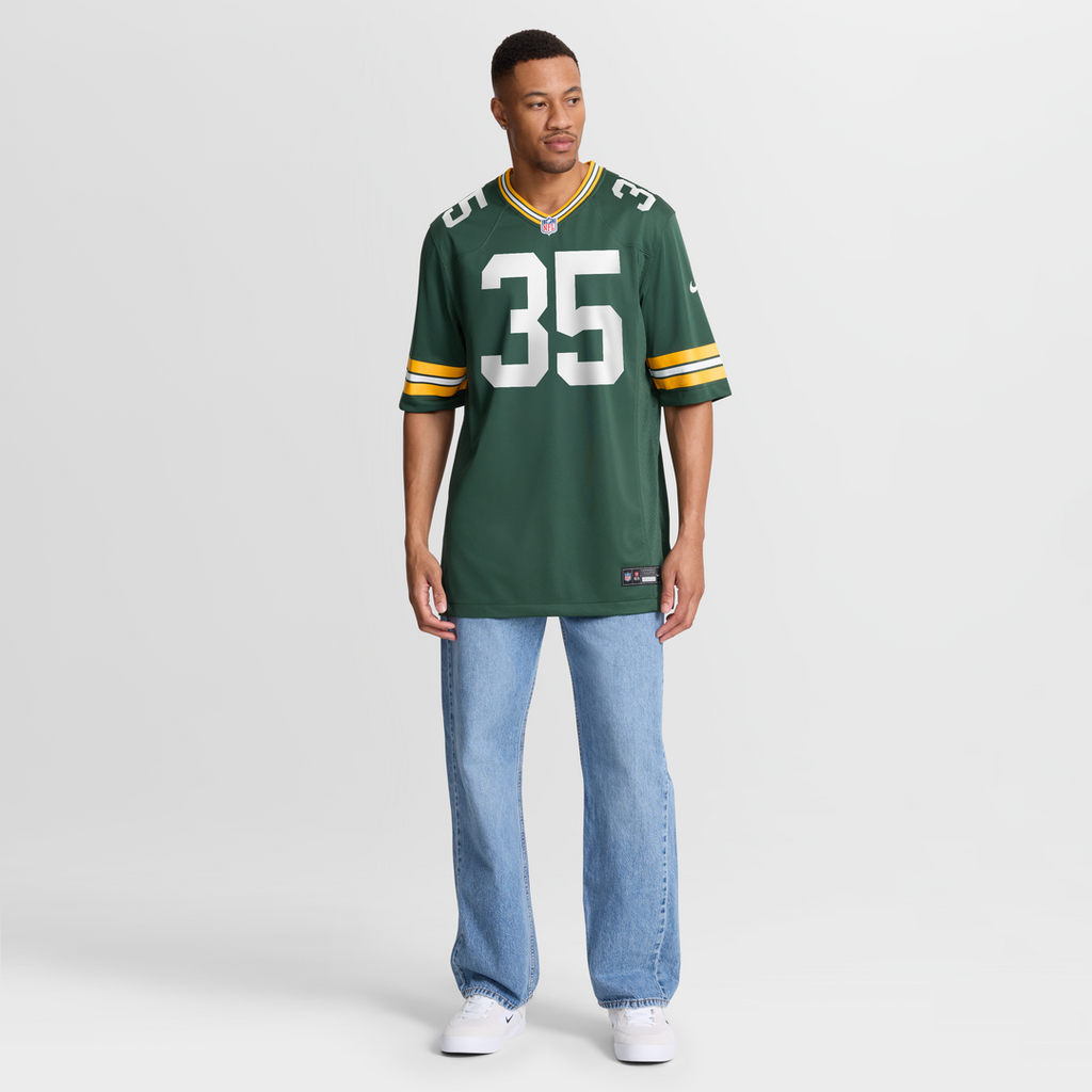 Green Bay Packers Lucas Havrisik Nike Team Game Jersey - Green