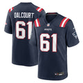 New England Patriots Darrian Dalcourt Nike Team Game Jersey - Navy
