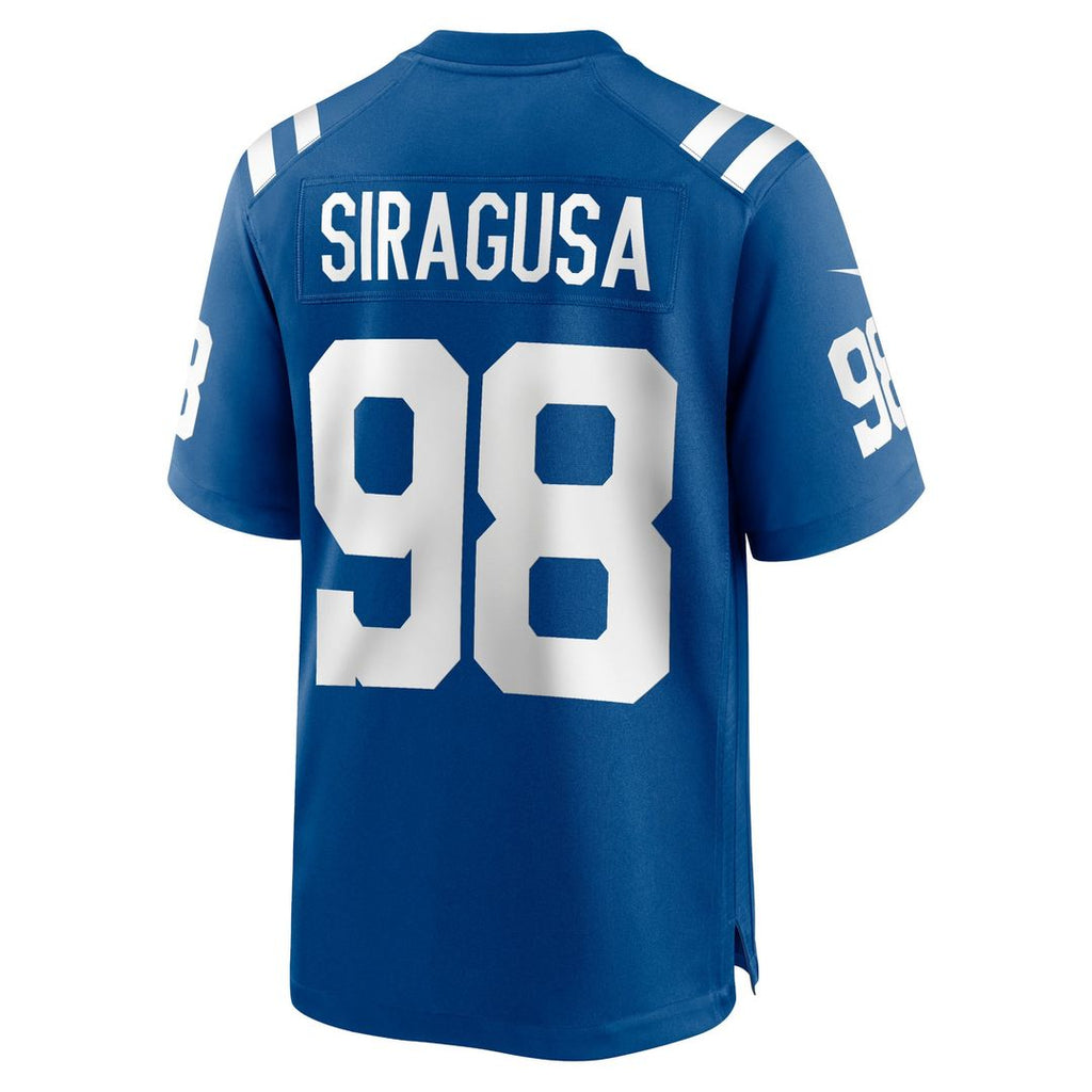 Indianapolis Colts Tony Siragusa Nike Retired Player Alternate Game Jersey - Blue