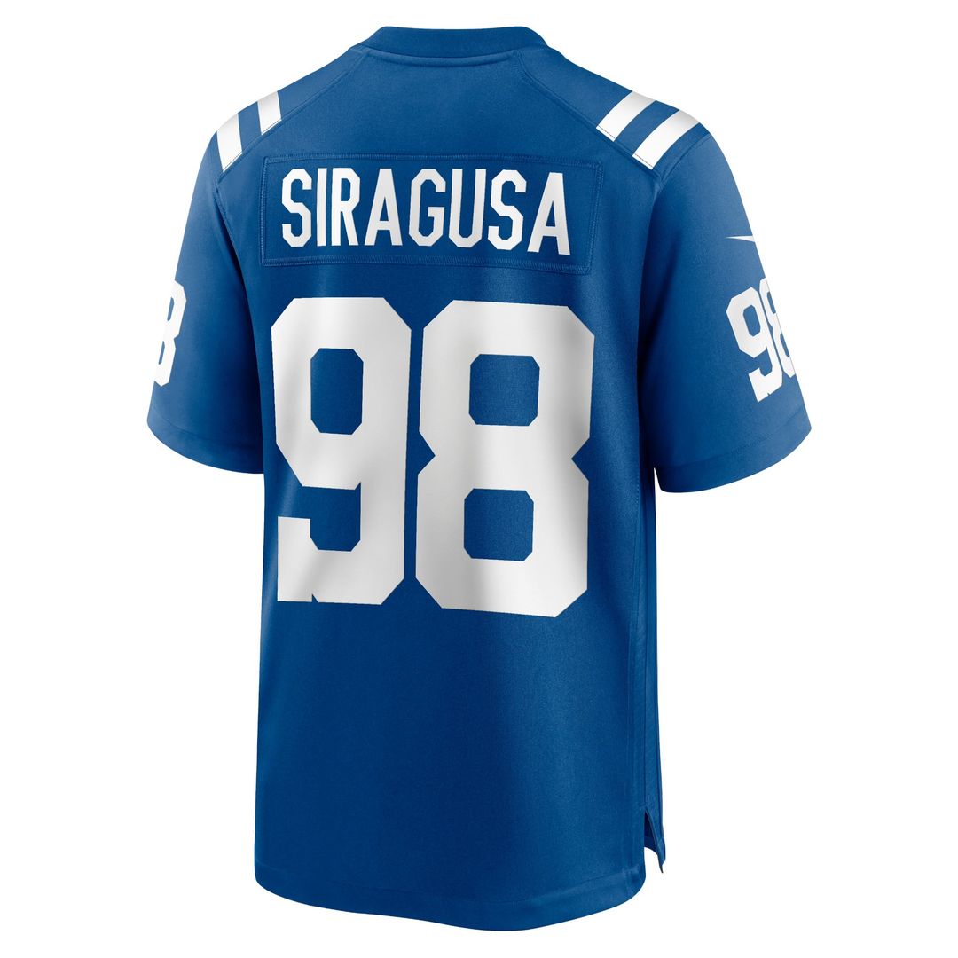 Indianapolis Colts Tony Siragusa Nike Retired Player Alternate Game Jersey - Blue