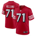 San Francisco 49ers Trent Williams Nike Alternate Game Jersey - Scarlet