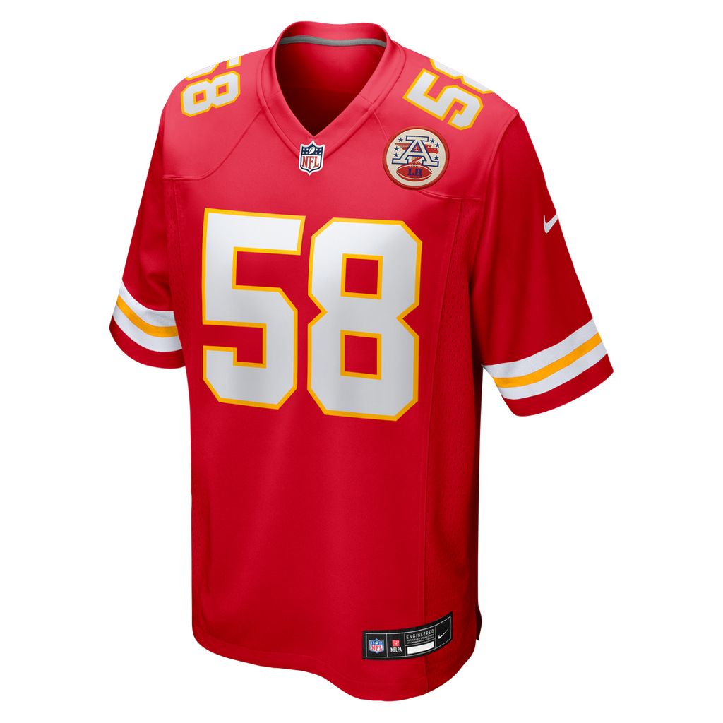 Kansas City Chiefs Derrick Thomas Nike Game Retired Player Jersey - Red