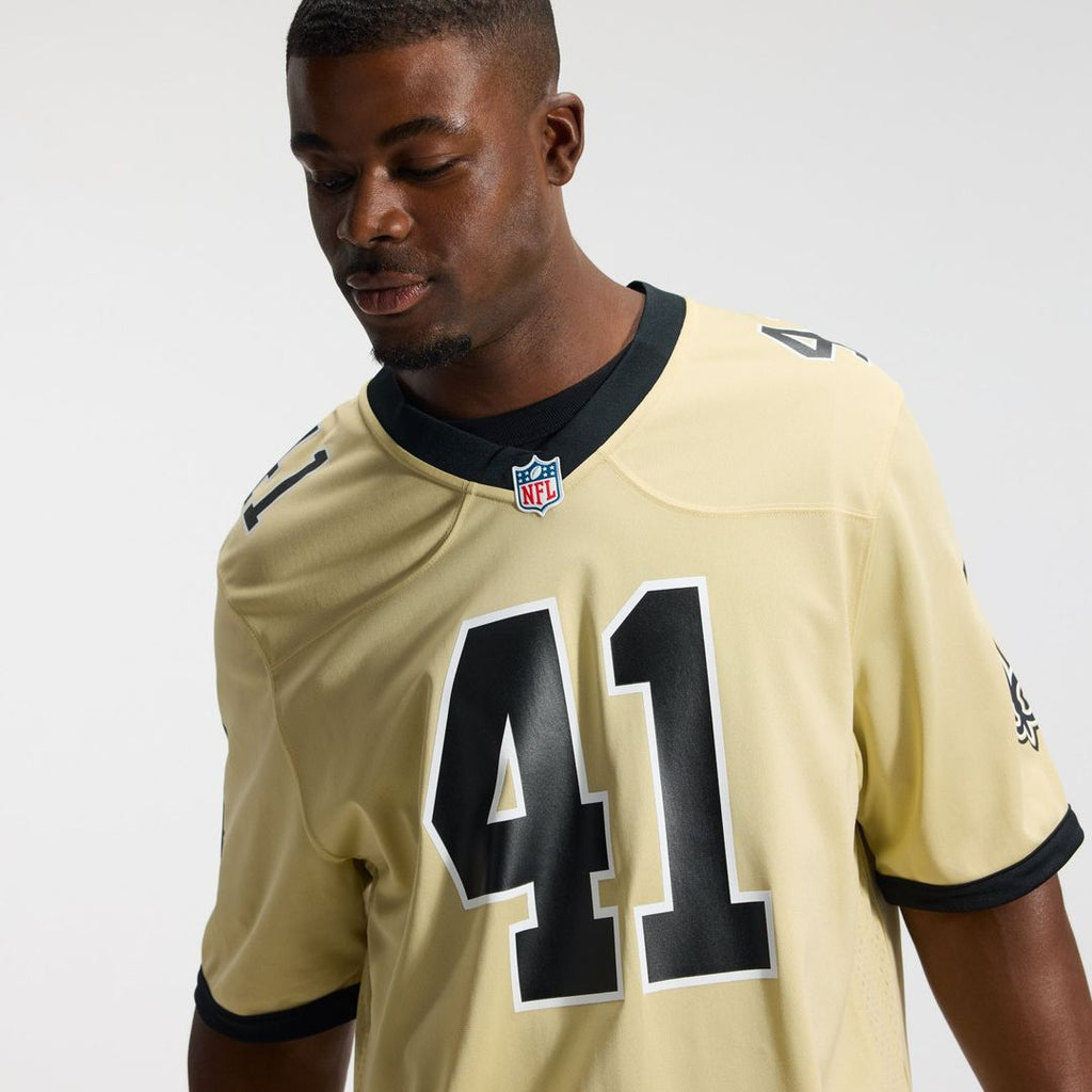New Orleans Saints Alvin Kamara Nike Gameday Golds Alternate Game Player Jersey - Gold