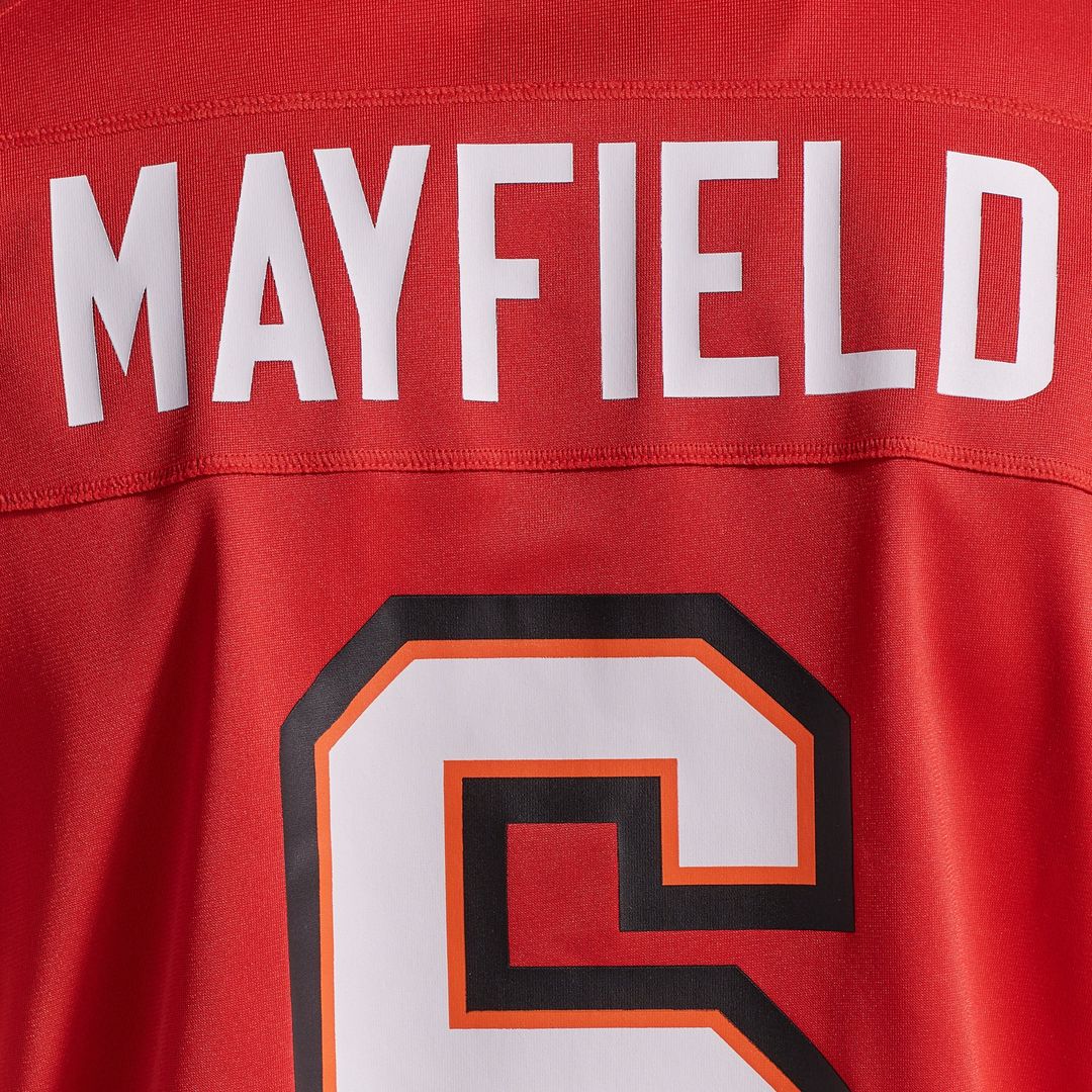 Tampa Bay Buccaneers Baker Mayfield Nike Alternate Game Player Jersey - Pewter