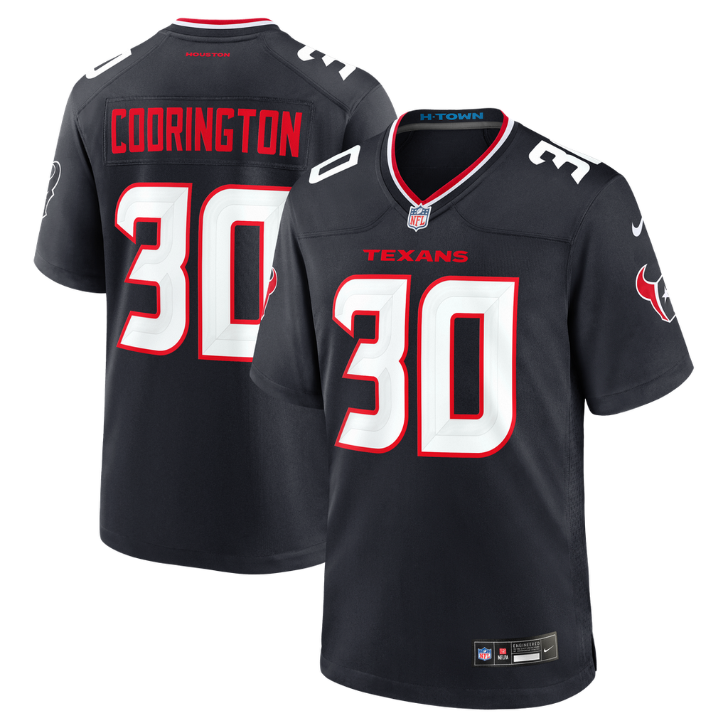Houston Texans Brandon Codrington Nike Team Game Jersey - Navy
