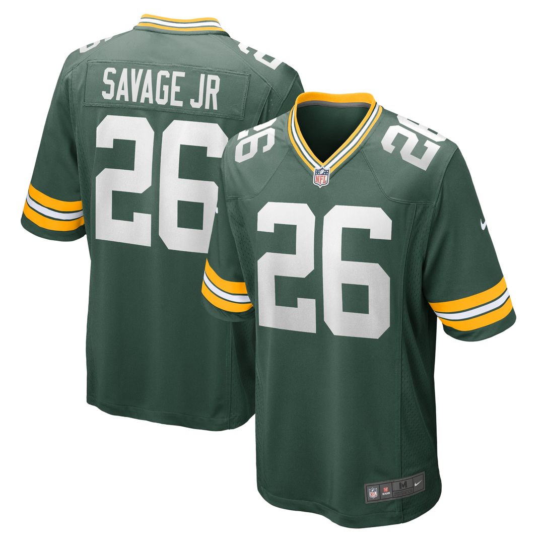 Green Bay Packers Darnell Savage Jr. Nike Game Team Jersey - Green