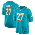 Miami Dolphins Ethan Bonner Nike Game Jersey - Aqua