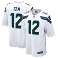 Seattle Seahawks 12s Nike Game Jersey - White