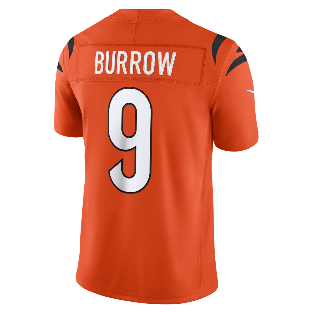 Cincinnati Bengals Joe Burrow Nike Team Vapor F.U.S.E. Stitched Limited Jersey - Black