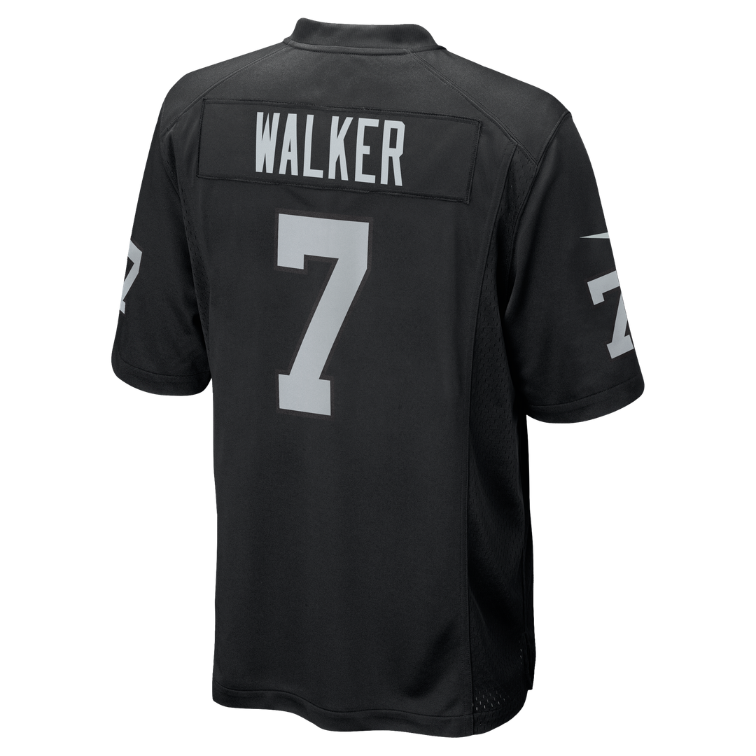 Las Vegas Raiders Quay Walker Nike Team Game Jersey - Black
