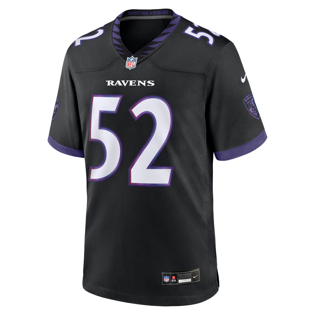 Baltimore Ravens Ray Lewis Nike Alternate Retired Player Game Jersey - Black