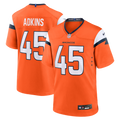 Denver Broncos Nate Adkins Nike Team Game Jersey - Orange
