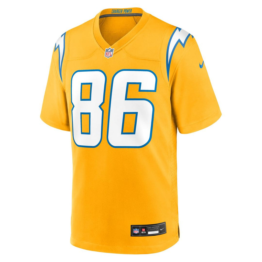Los Angeles Chargers Oronde Gadsden Nike Alternate 2 Super Chargers Game Jersey - Navy