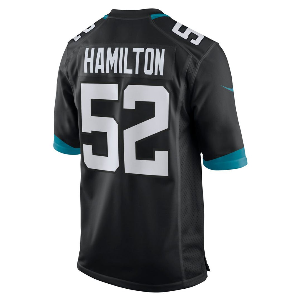 Jacksonville Jaguars DaVon Hamilton Nike Game Jersey - Black