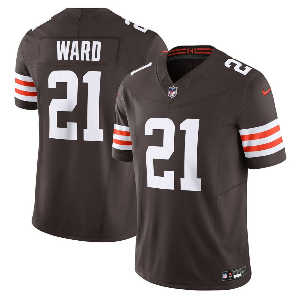 Cleveland Browns Denzel Ward Nike Vapor F.U.S.E. Limited Jersey - Brown