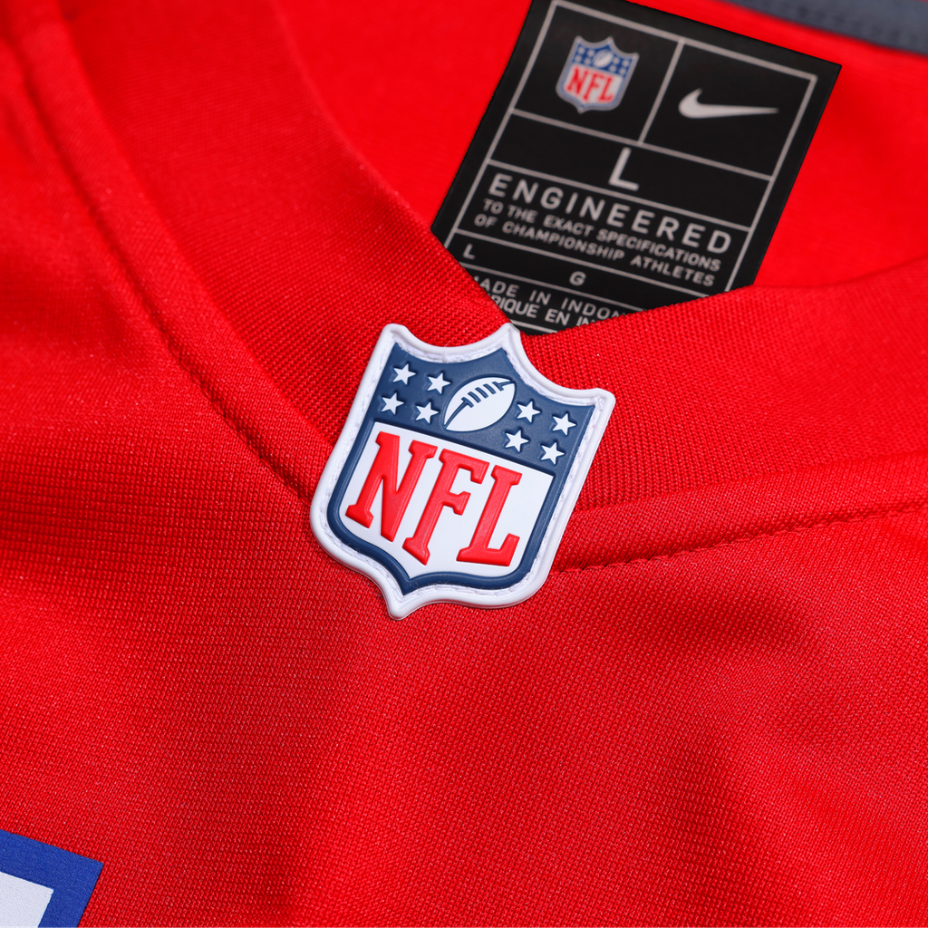 New England Patriots A.J. Brown Nike Game Jersey - Red