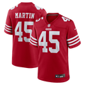 San Francisco 49ers Nick Martin Nike Team Game Jersey - Scarlet
