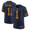 Green Bay Packers Micah Parsons Nike The 1923 Classic Game Jersey - Navy