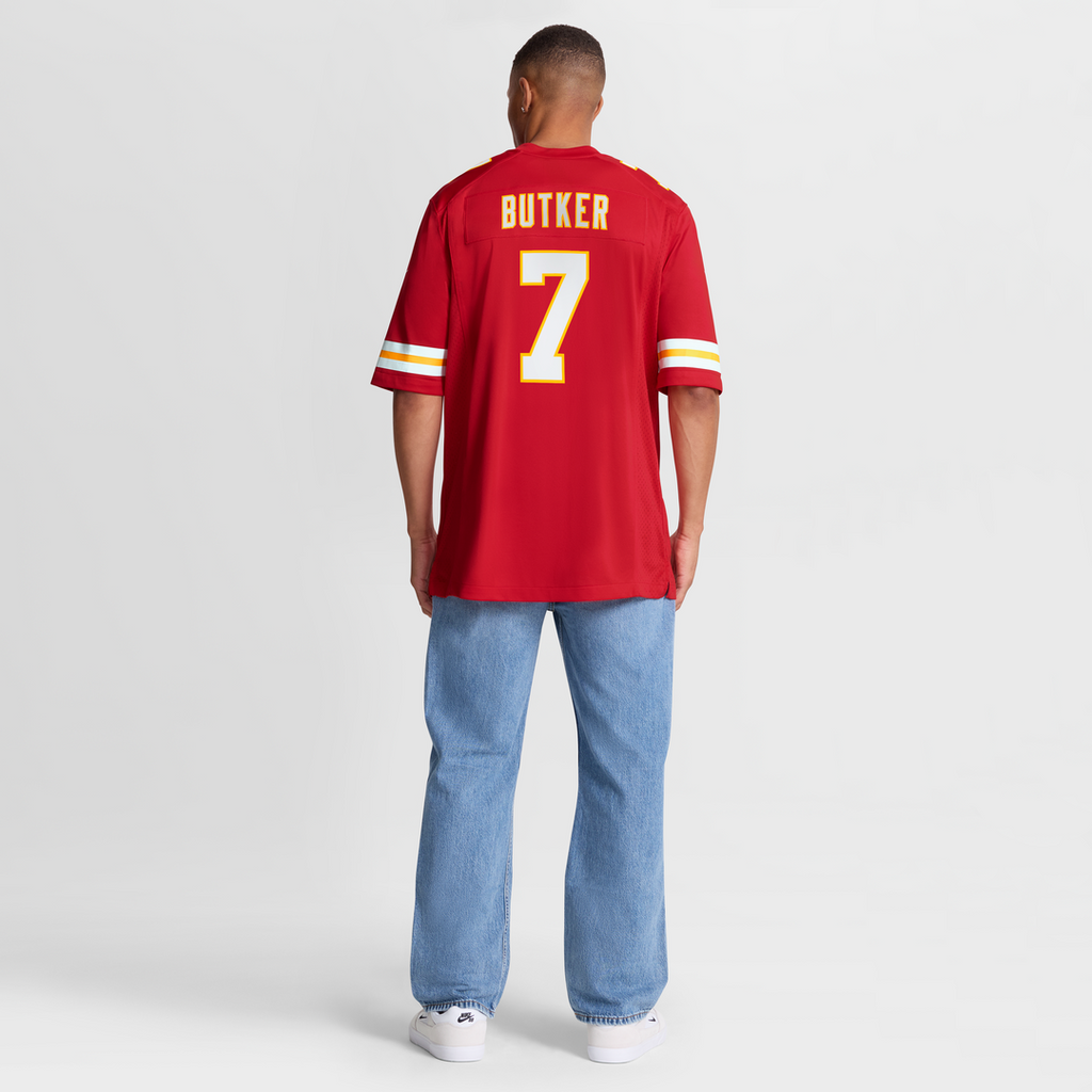 Kansas City Chiefs Harrison Butker Nike Game Jersey - Red
