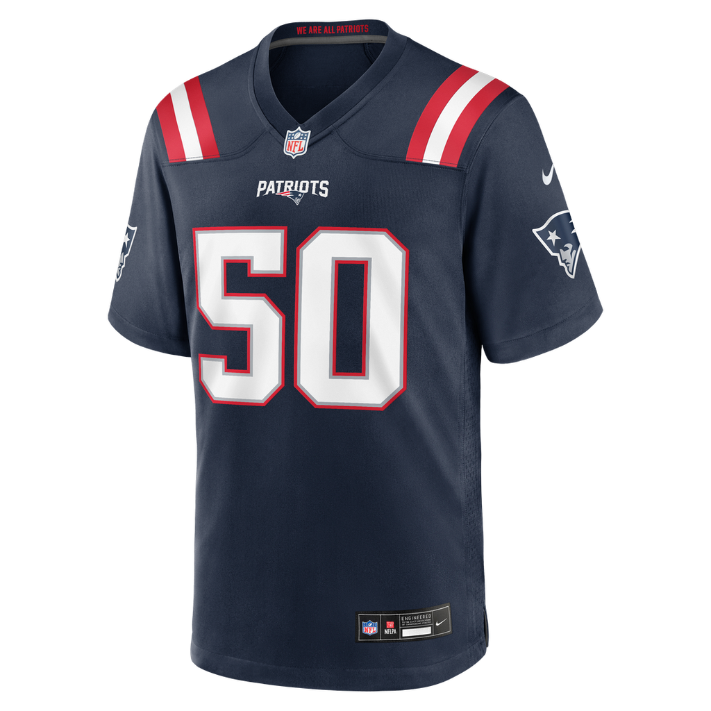 New England Patriots Mike Vrabel Nike Game Retired Player Jersey - Navy