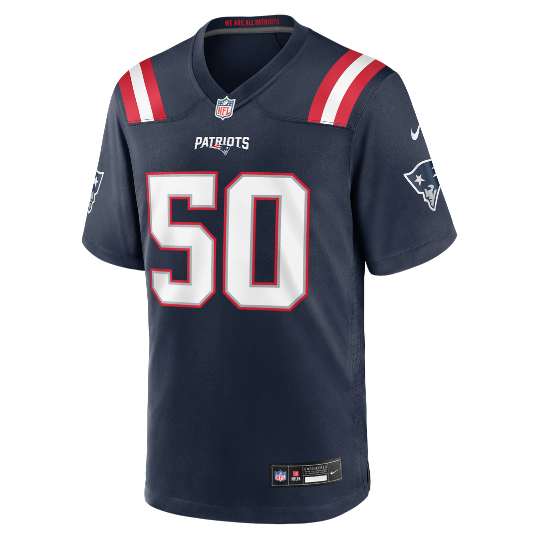 New England Patriots Mike Vrabel Nike Game Retired Player Jersey - Navy